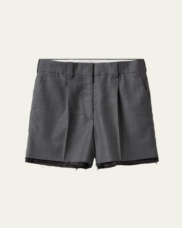 Mid-Rise Bermuda Shorts